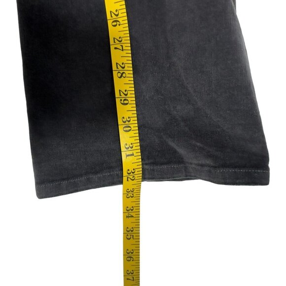 NYDJ Gray Straight Leg Lift Tuck Technology Corduroy Jeans (12) - Picture 8 of 14